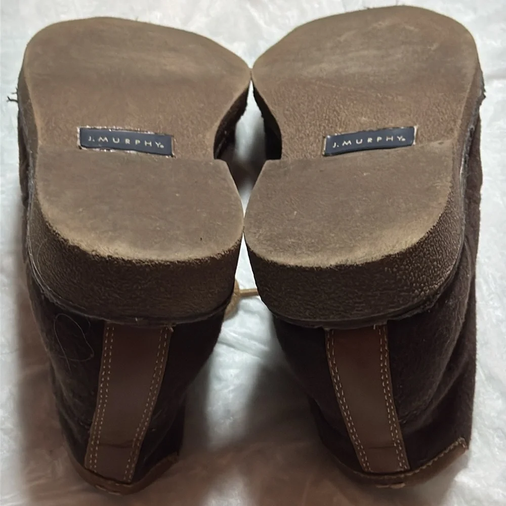 J.‎ Murphy brown lace up Faux suede men’s chukka boots Sz 8.5